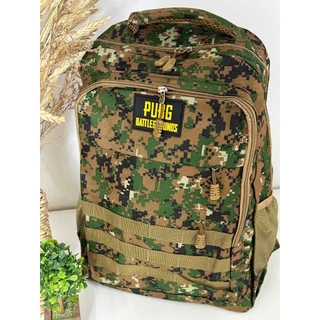 Mochila Escolar Reforçada Costa Unissex Respirável Camuflada passeio