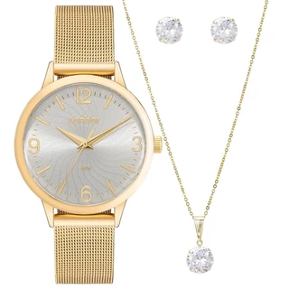 Kit Condor Feminino Dia A Dia Dourado - CO2035NDK/K4K