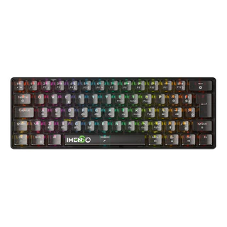 Teclado Mecânico Gamer Rgb Sem Fio Com Cabo Tipo C Compacto Imenso