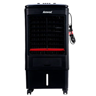 Climatizador de Ar Amvox Umidifica e Ventila 18L 90W 220V Preto - ACL 018