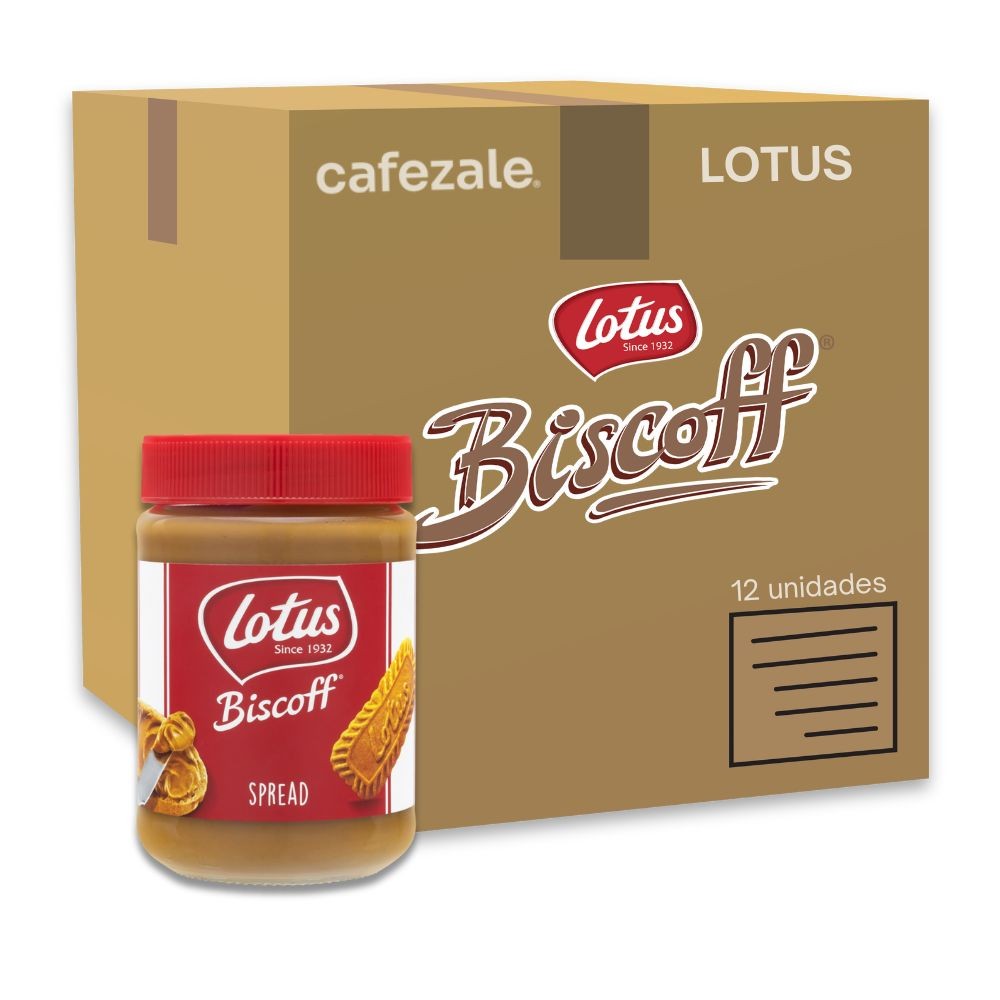 Pasta Belga Biscoito Lotus Biscoff Spread Kit 12 Potes 400g | Shopee Brasil