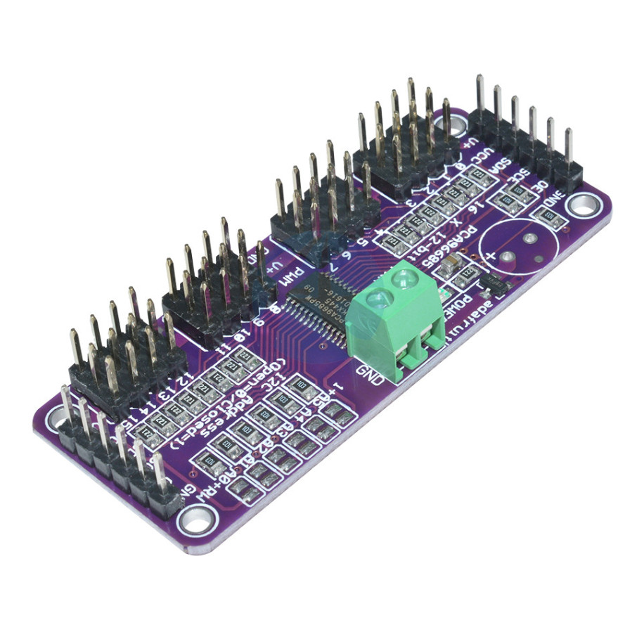 Módulo PCA9685 De 16 Canais 12 Bits PWM/servo Driver-I2C interface ...
