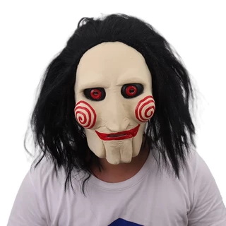 Máscara Jigsaw Filme Jogos Mortais Latex Carnaval Halloween