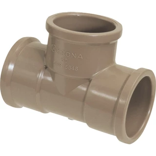 Tee Soldável Krona 25mm - Embalagem com 50 Unidades em Oferta na Shopee