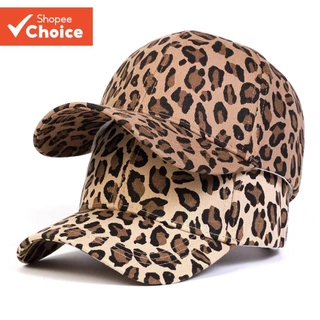 Versátil Quente Para Mulheres Chapéu De Beisebol Ajustável Com Estampa De Leopardo : Sol Unissex Aventuras De Primavera em Oferta na Shopee