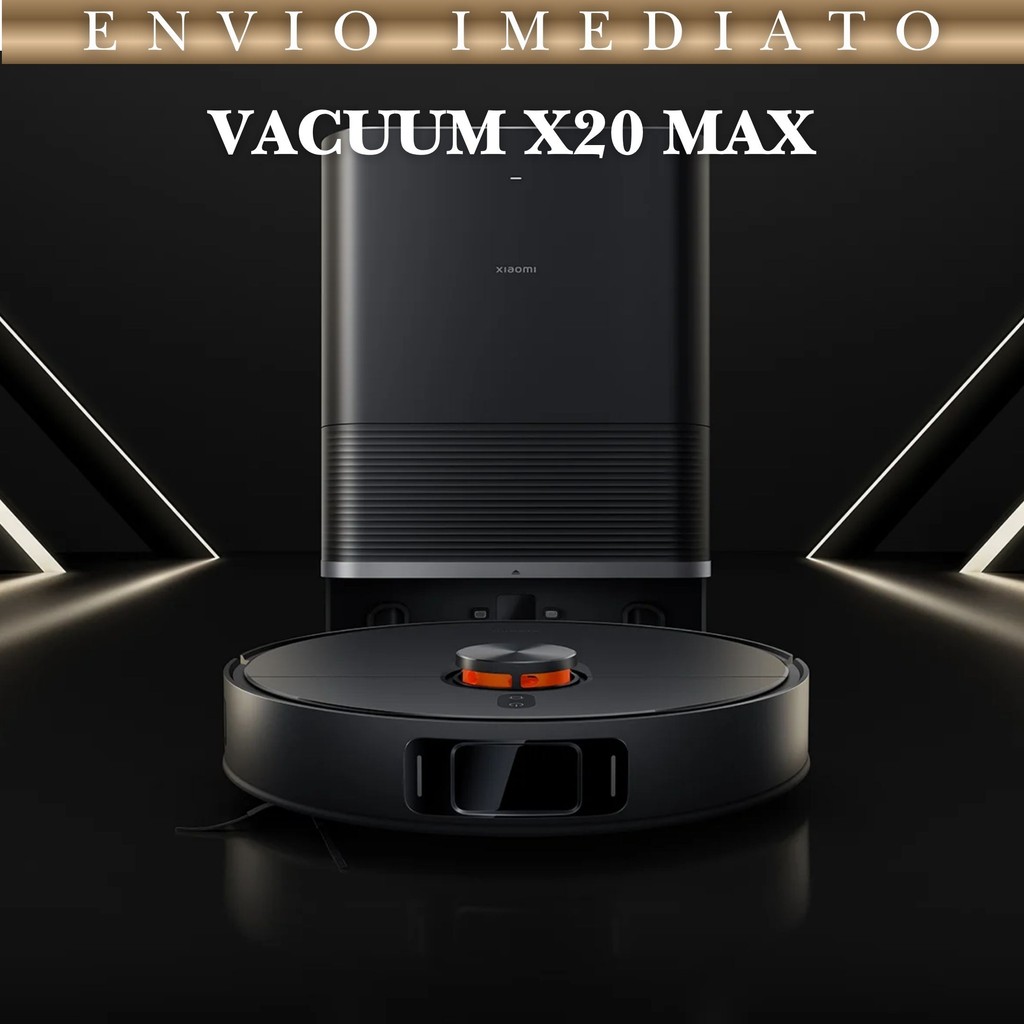 Xiaomi X20 Max Robot Vacuum – Aspirador Inteligente 8000Pa com Base ...