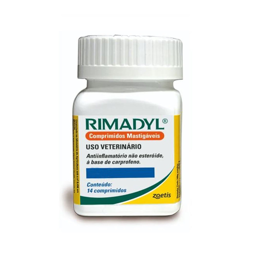 RIMADYL 25MG MASTIGAVEL 14 COMPRIMIDOS | Shopee Brasil