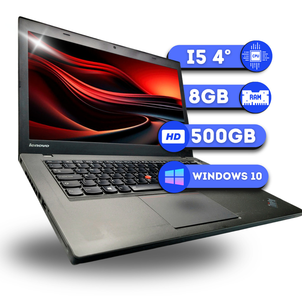 Notebook Lenovo Think PAD T440S I5 4200U 8gb HD 500GB Seminovo