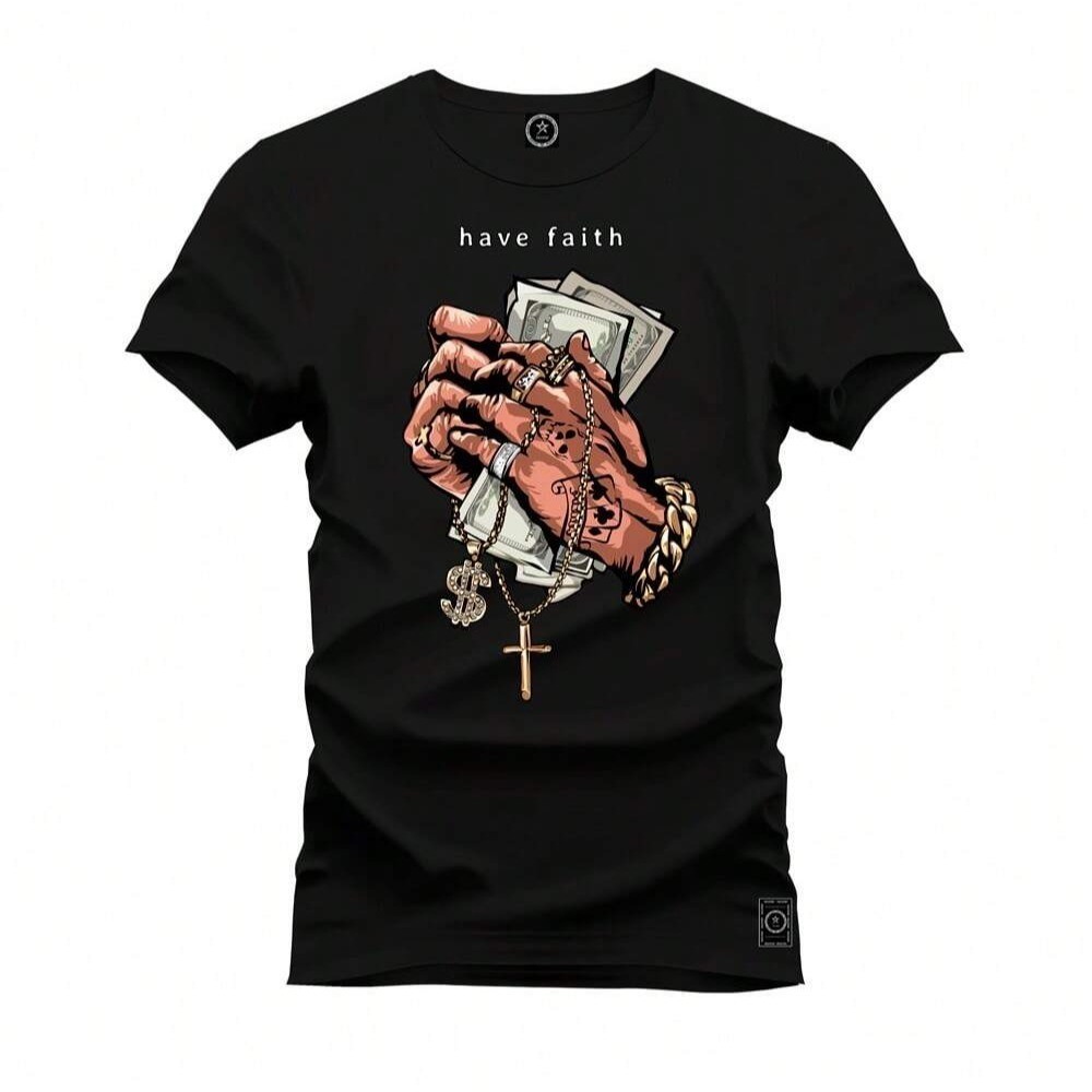Camiseta Premium Masculina Money God