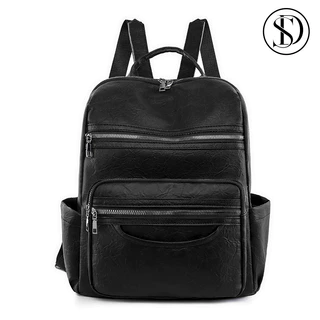 SD Bolsa De Costas Couro Social Feminina Elegante Reforçada