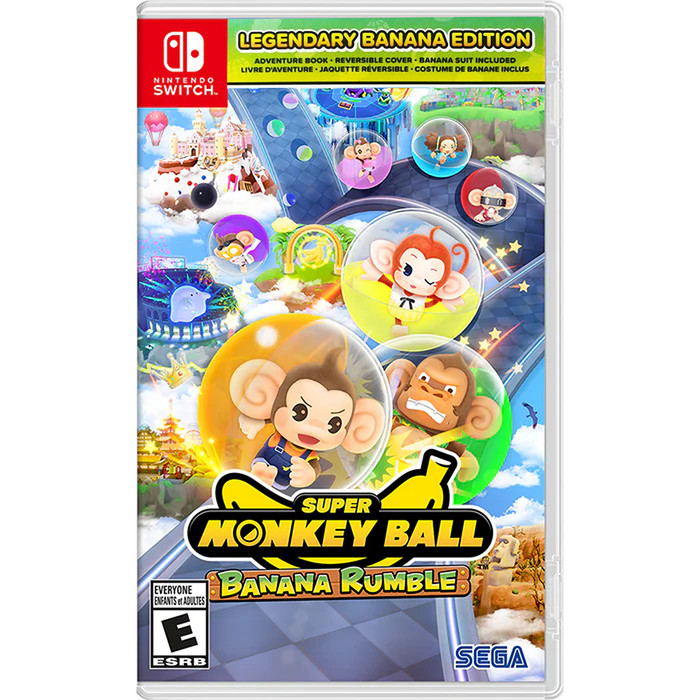 Super Monkey Ball Banana Rumble Legendary Banana Edition Switch Midia Fisica
