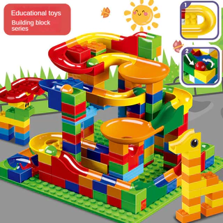 Crianças Multifuncionais Partículas de Deslizamento Montagem de Partículas de Deslizamento Montagem de Bolas Modelo Bloco de Construção Educacional Divertido Bloco de Construção Infantil Brinquedos
