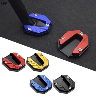 SPF Scooter Motocicleta Kickstand Extensor De Pé Placa De Apoio Anti-Derrapante Base Ampliada BR