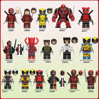 Série De Filmes Blocos De Construção Super-Heróis Maravilhosos Minifiguras Meninos Brinquedos Para Crianças
