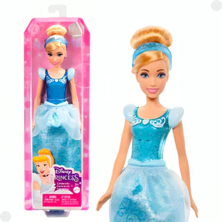 Boneca Princesa Disney Cinderela 30cm HLW06 - Mattel