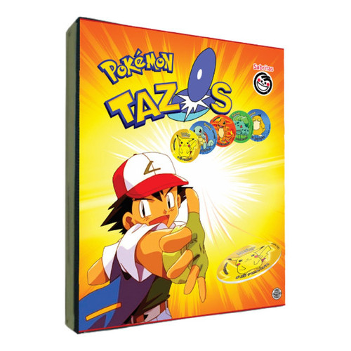 Album Completo Com Coleção 160 Tazos Pokémon Anos 2000 | Shopee Brasil