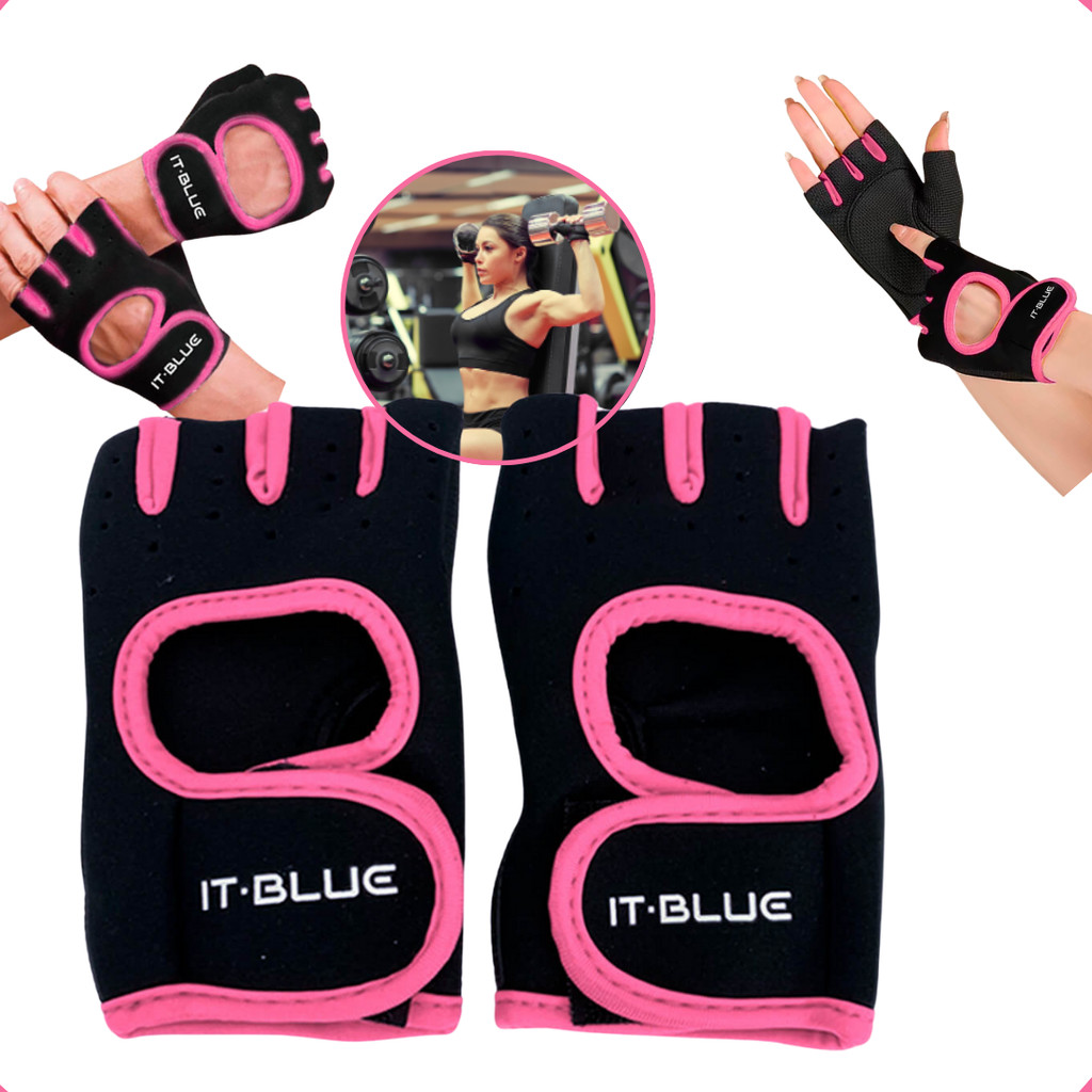 Luva Musculacao Feminina Treino Crossfit Reistente Confortav | Shopee ...