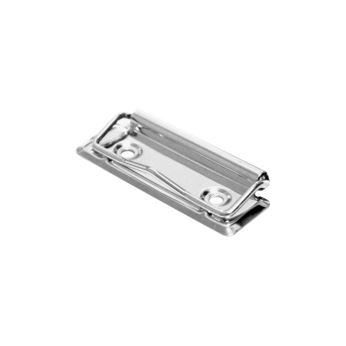 Clip Presilha de Pressão 70mm Prata Niquelada para Pranchetas e Porta Blocos 1, 2, 3, 4 ou 5 unidades