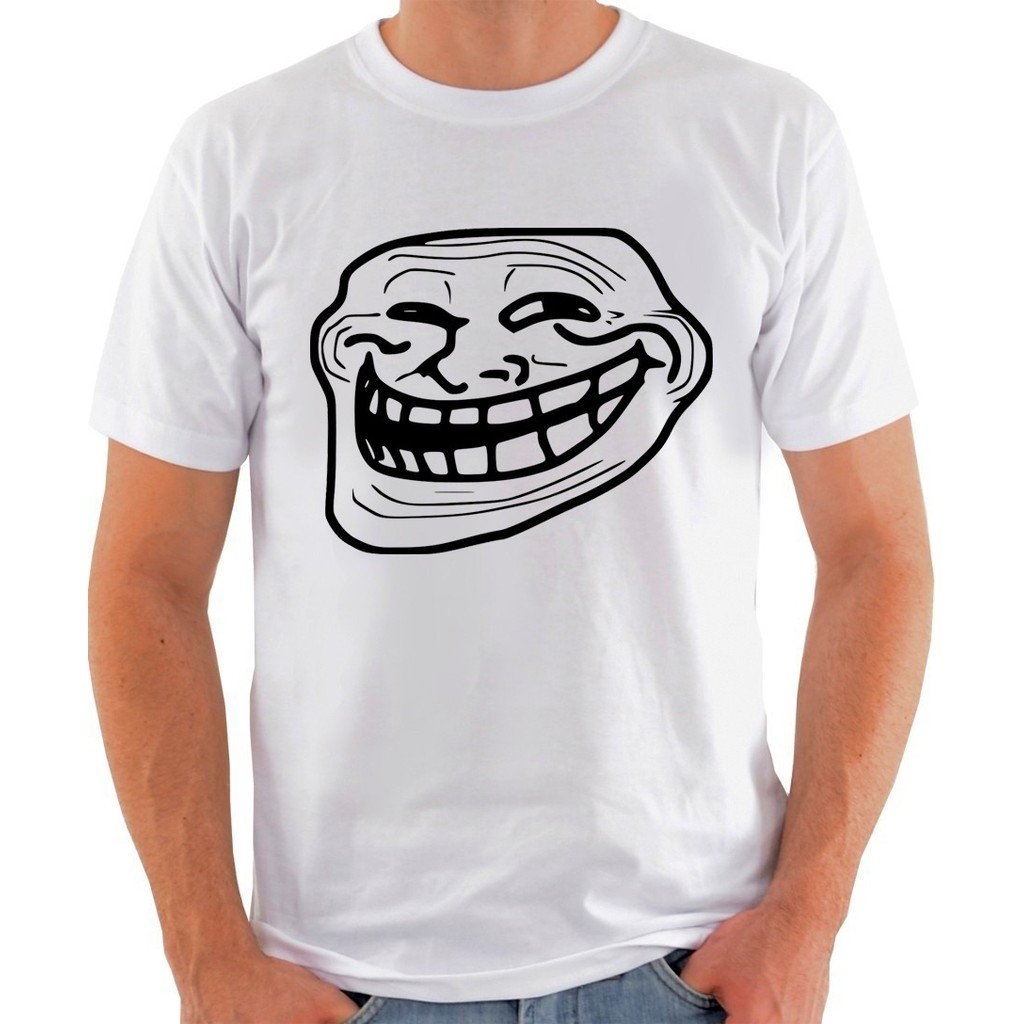 2024 Camiseta Memes - Troll Face - Unissex