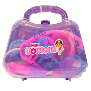 Maleta Infantil Mini Doutor Roxo - 1268 - Pakitoys