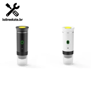 3 Em 1 Mini Máquina De Café Expresso Elétrica Portátil Sem Fio Para Carro E Casa Acampamento Viagem Cápsula Cafeteira