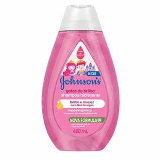 Shampoo Johnson's Gotas De Brilho 400Ml em Oferta na Shopee