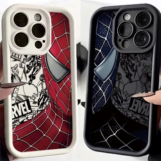 Capa Marvel Spider Man Deadpool Para Xiaomi 14T PRO 15 Ultra POCO M7 F7 X7 X5 X6 M6 NFC 5G Caixa De Telefone Macia Prote