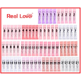 5 REFIL GEL ALONGAMENTO DE UNHA REAL LOVE SACHÊ 15ML -refil em Oferta na Shopee
