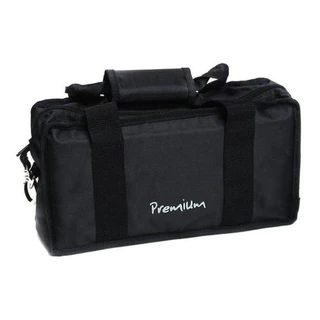 Kit Acadêmico Esfigmo Preto + Esteto + Garrote + Termômetro