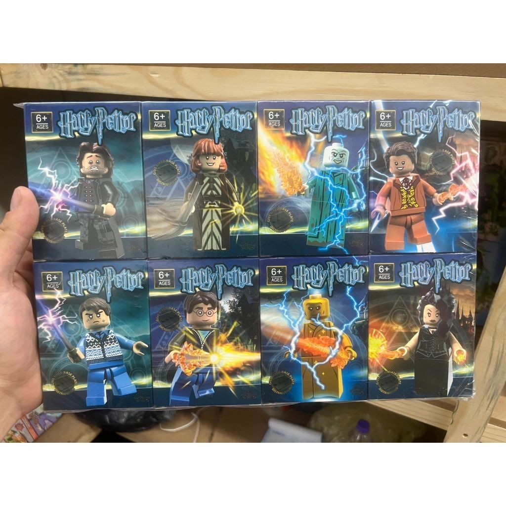 KIT LEGO HERRY POTTER 8 PERSONAGENS EXCLUSIVOS - ENVIO IMEDIATO ...
