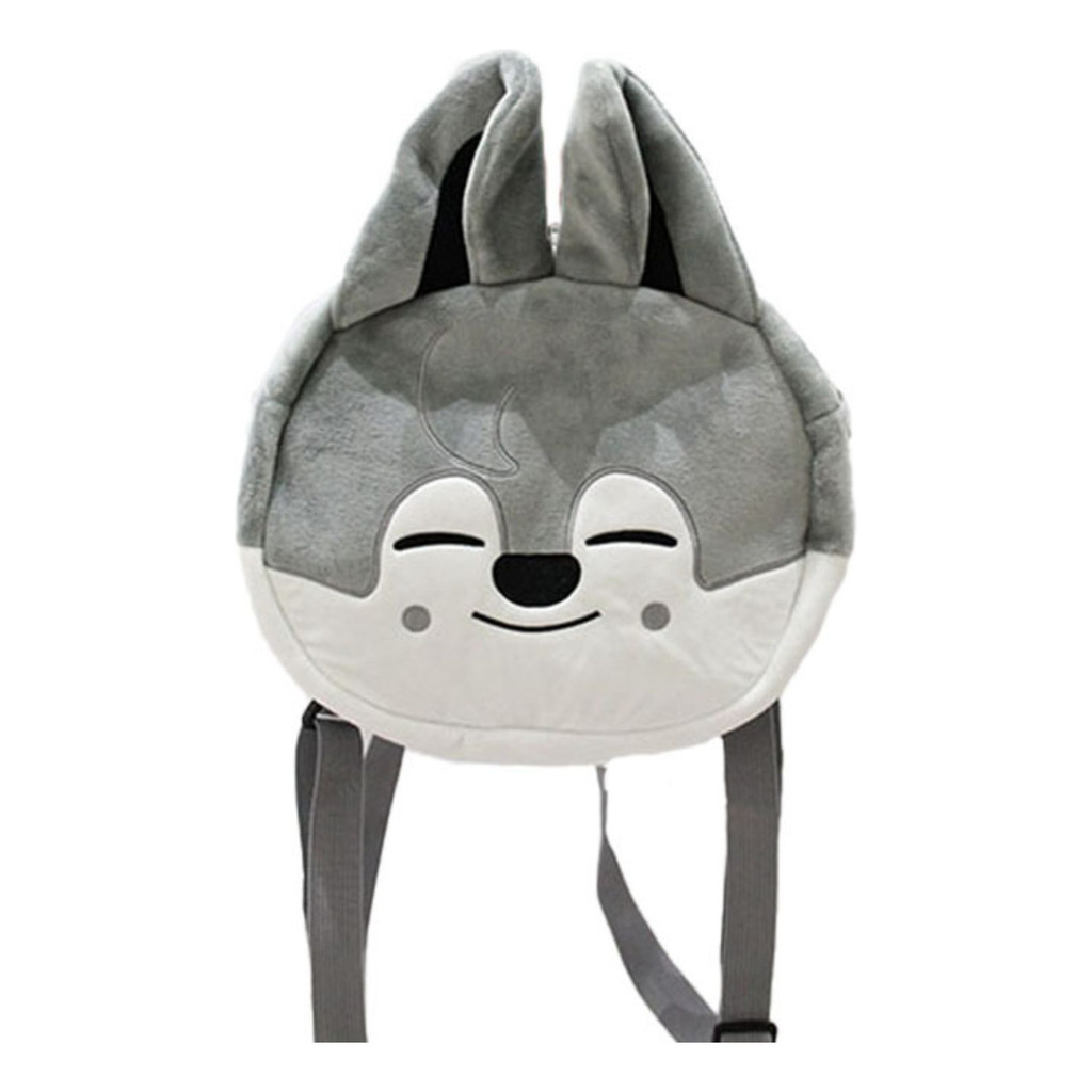 Mini Mochila Stray Kids SKZOO 2026 Kpop Bolsa Pelúcia Fofo