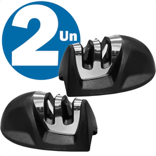 Mini Afiador Amolador De Facas Inox Emborrachada 2 Borda Para Cozinha Culinário em Oferta na Shopee