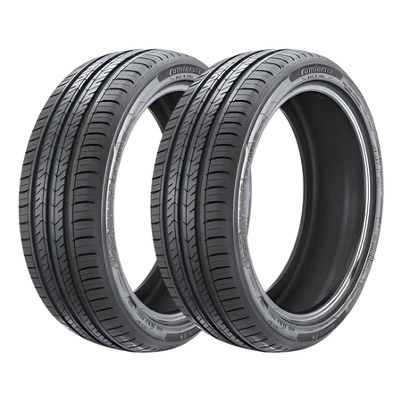 Kit 2 Pneus Aro 15 165/45 R15 Comforser Perfil Baixo | Premium