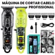 Máquina De Cortar Cabelo Profissional Smart Lcd Barbeador Elétrico Transparente Sem Fio Para Homens yaya.br