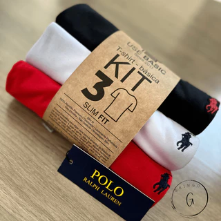 Kit 3 Camisetas Básicas 2