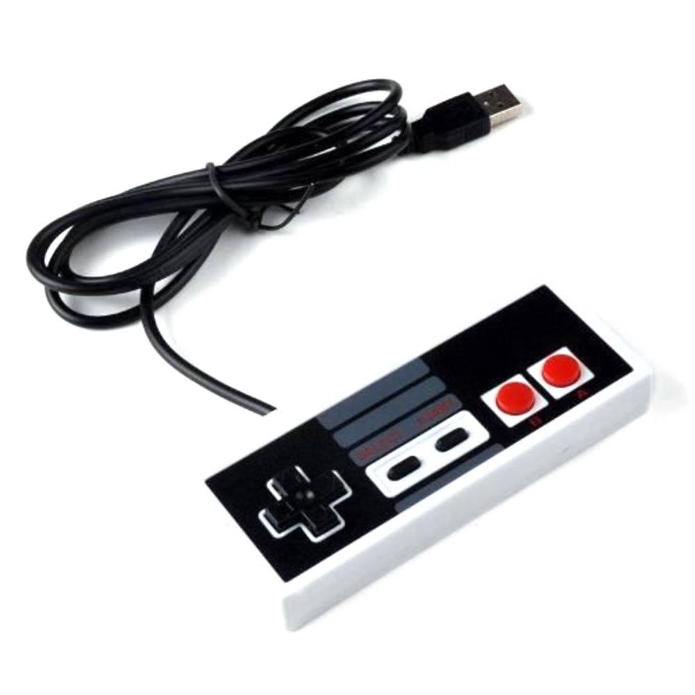 Controle Joystick Compatível Nintendinho Nes Usb Pc Retro