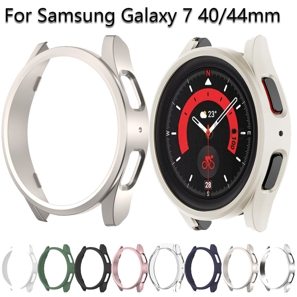 Estojo Para Relógio PC Matte Watch Samsung Galaxy 7 44mm 40mm Ultra 47mm Acessórios De Capa