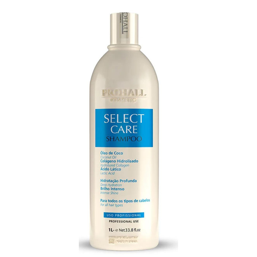 Shampoo Select Care ProHall 1L | Shopee Brasil