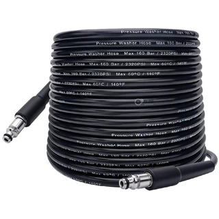 Mangueira Trama Nylon P/ Black Decker Pw1370 Pw 1370 Lavadora de Alta Pressão Lava Jato - 10 Metros de Comprimento