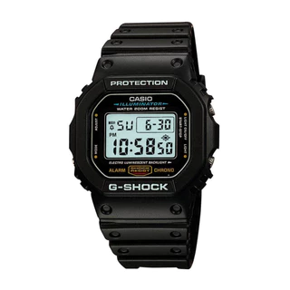 Relógio de Pulso Casio G-Shock Masculino Digital Presente Aniversário Tendência Estilo Homem Esposo Marido Namorado Pai Barato Dw-5600e-1vdf