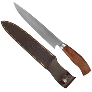 Faca de Cortar Carne Muela Gaucho-20CO c/ Bainha de Couro