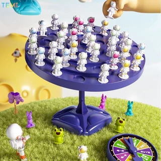TEMI Balancing Board Puzzle For Kids Astronaut Balance Tree Game Interação Pais-Criança Jogo De Mesa Brinquedos Astronauta Educational Toy