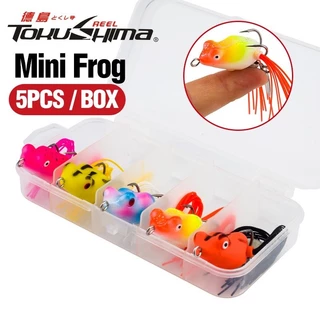 3cm/4.2g Isca Flutuante Sapo Em Caixa Flexível 3D Olhos De Pesca