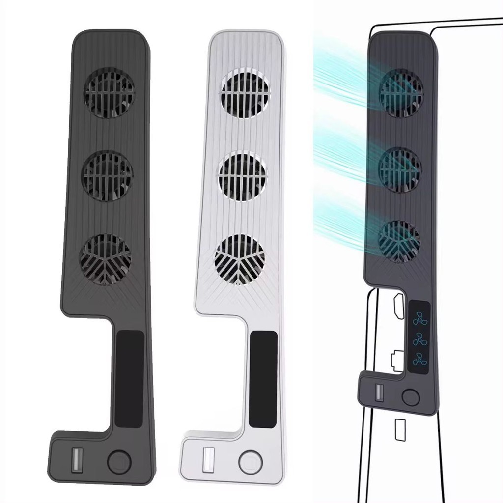 Cooler Ventilador Triplo de Resfriamento Traseiro Ps5 Playstation 5 Slim ( Leitor e Digital )