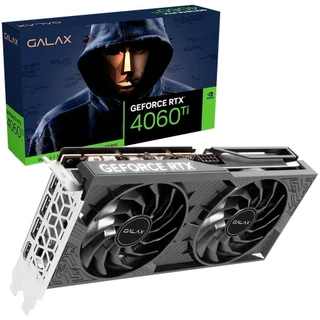Placa de Video Nvidia Geforce RTX 4060TI 8GB Galax GDDR6 128Bits 1 Click OC Ray Tracing e DLSS