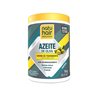 Creme De Tratamento Intensivo Natuhair Hidratrat Azeite De Oliva 1KG
