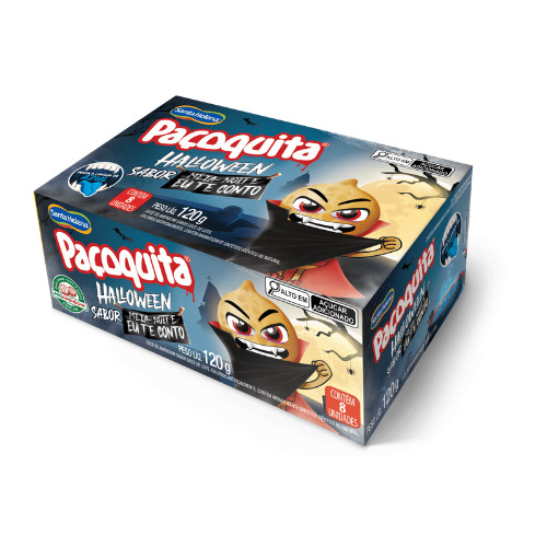Caixa Paçoquita Halloween 120g