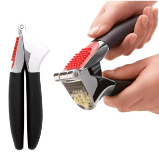 Espremedor De Alho Amassador Aço Com Desobstruidor Premium em Oferta na Shopee