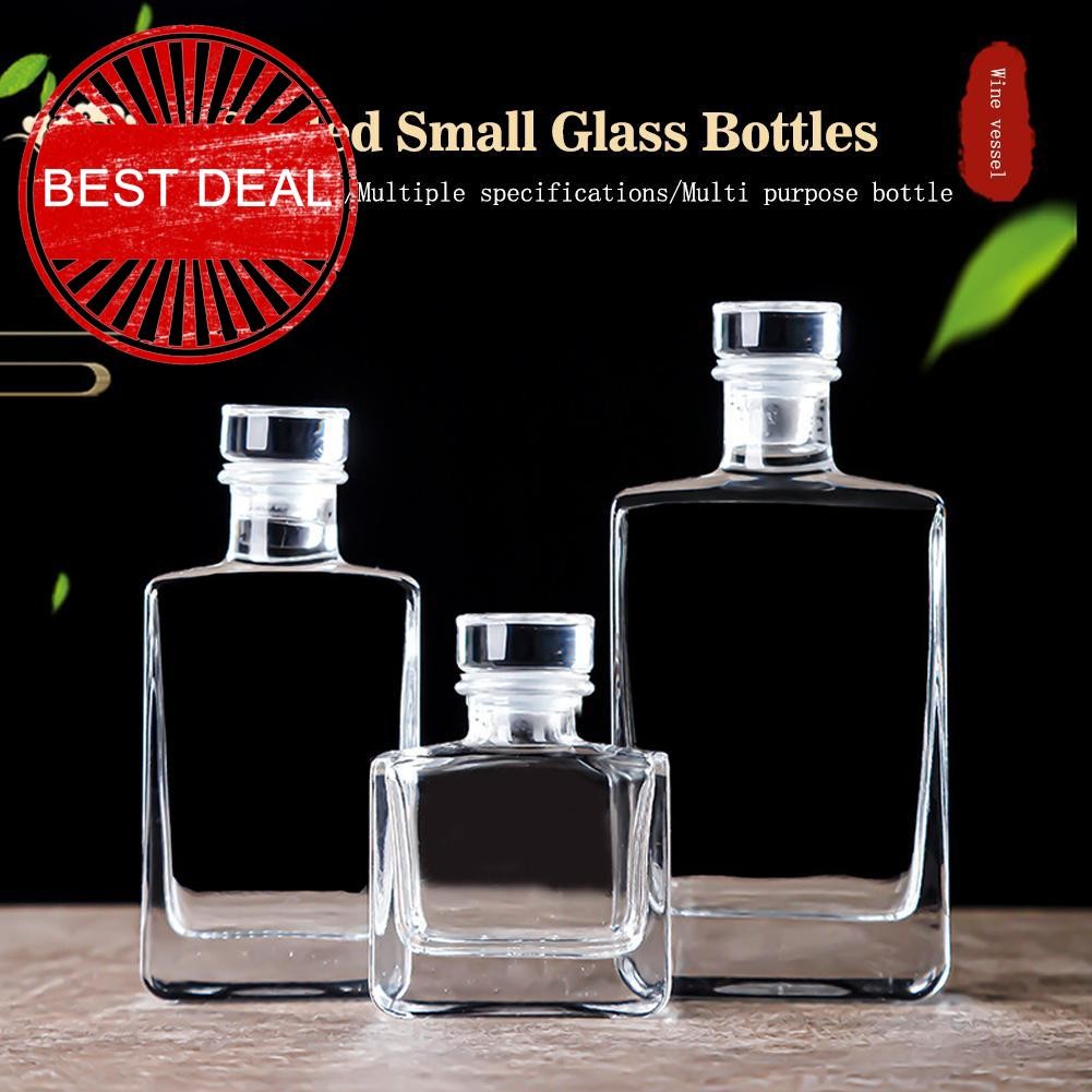 50ml100ml200ml Garrafas De Vidro Pequenas Seladas Vinho Com Tampa K0r0 ...