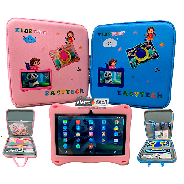 Tablet Infantil Androide 13.0 4ram 64gb Wi-Fi 4G/5G Play store | Shopee ...